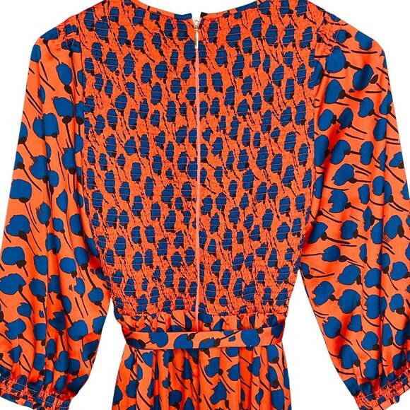 Kate Spade New York Poetic Floral Smocked Dress - Picture 11 of 15